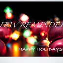 Holiday iPad Reminders