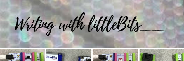 Writing with littleBits